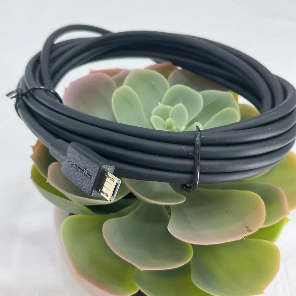 AmazonBasics USB 2.0 A-Male to Micro B Cable 10 ft | 3 m , black